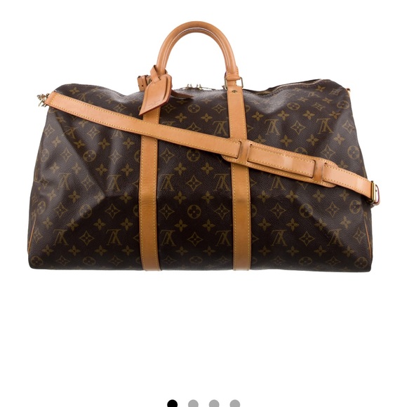 Monogram Keepall Bandouliere 50 Authenticated/Purchased at The Real Real Dallas - Picture 5 of 7